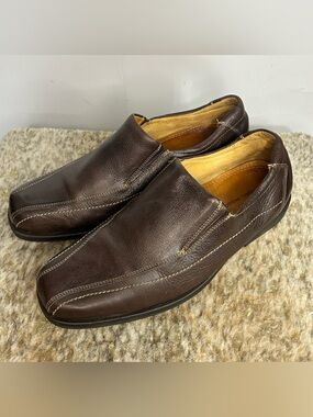 Sandro Moscoloni‎ Brown Slip On Loafers Mens Size 12